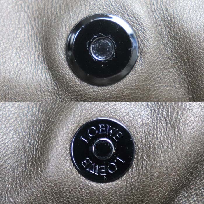 LOEWE ロエベ フラメンコ レザー 2Wayショルダーバッグ ブラウン レディース【中古】