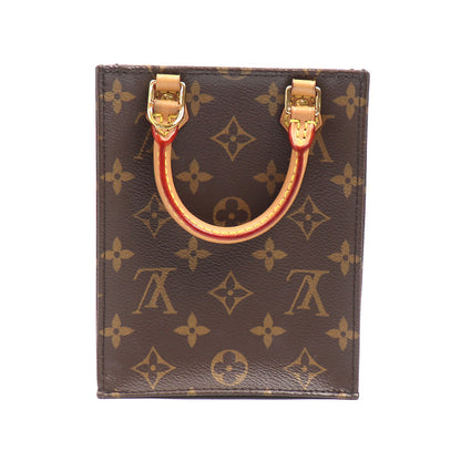 LOUIS VUITTON ルイ・ヴィトン プティット サックプラ 2Wayショルダーバッグ モノグラム ブラウン M69442 IC レディース【中古】