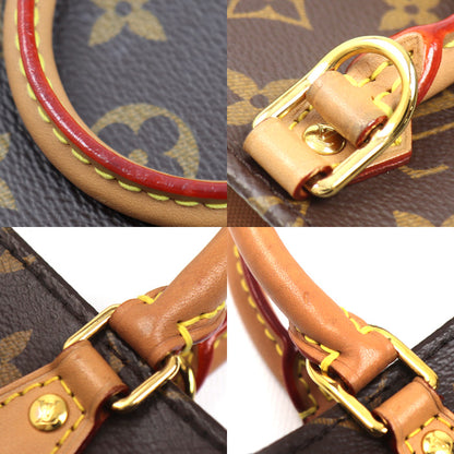 LOUIS VUITTON ルイ・ヴィトン プティット サックプラ 2Wayショルダーバッグ モノグラム ブラウン M69442 IC レディース【中古】