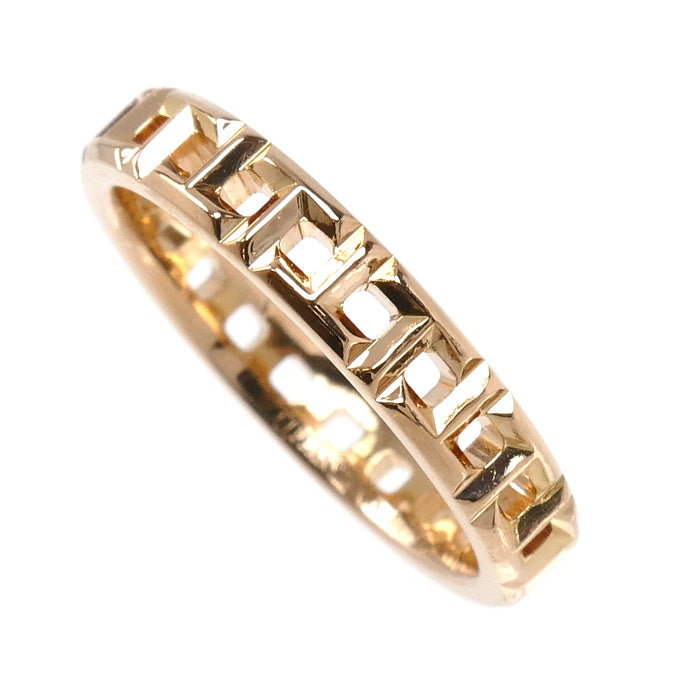 TIFFANY&Co. ティファニー K18PG ピンクゴールド Tトゥルー ナロー リング・指輪 63065188 9号 3.1g レディース【中古】