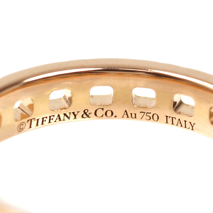 TIFFANY&Co. ティファニー K18PG ピンクゴールド Tトゥルー ナロー リング・指輪 63065188 9号 3.1g レディース【中古】