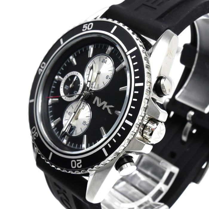 Michael Kors マイケルコース クロノグラフ 腕時計 電池式 MK-8355 メンズ【中古】
