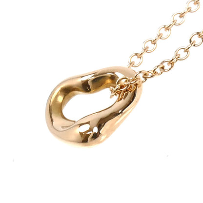 TIFFANY&Co. ティファニー K18PG ピンクゴールド オープンハート ネックレス 60957428 1.6g 41cm レディース【中古】【美品】