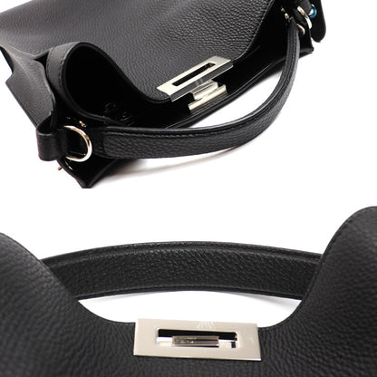 FENDI フェンディ ピーカブー X-Lite スモール 2Wayショルダーバッグ ブラック 7VA611 AH8Z F0GXN レディース【中古】【美品】