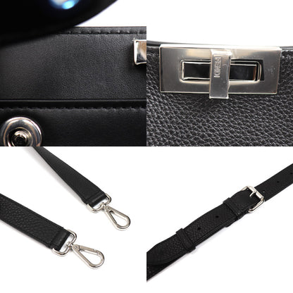 FENDI フェンディ ピーカブー X-Lite スモール 2Wayショルダーバッグ ブラック 7VA611 AH8Z F0GXN レディース【中古】【美品】