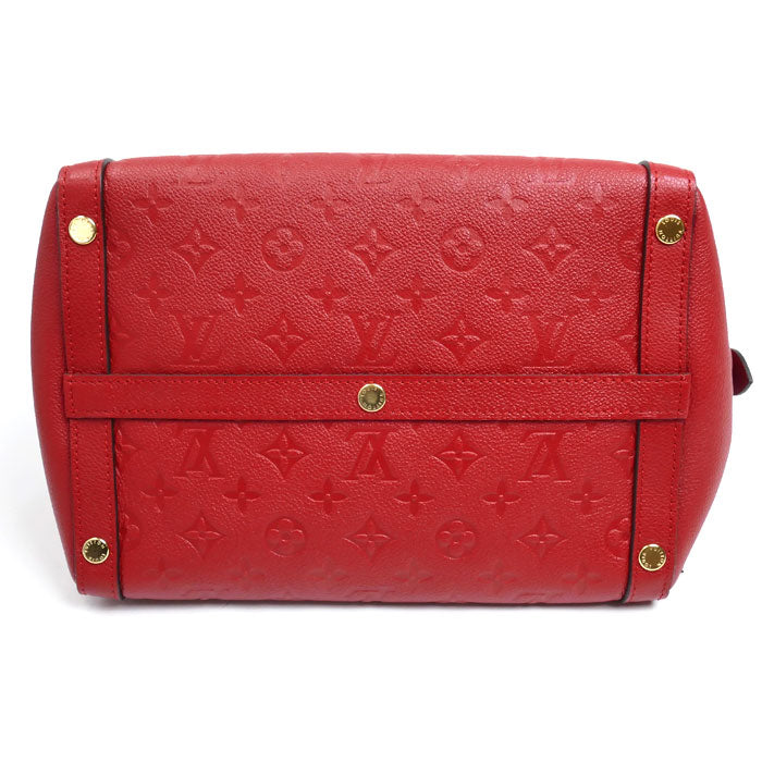 LOUIS VUITTON ルイ・ヴィトン マレMM ハンドバッグ モノグラム・アンプラント レッド M41190 AR2124 レディース【中古】