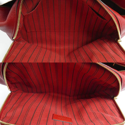LOUIS VUITTON ルイ・ヴィトン マレMM ハンドバッグ モノグラム・アンプラント レッド M41190 AR2124 レディース【中古】