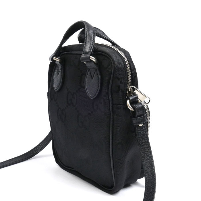 GUCCI グッチ オフ ザ グリッド 2Wayショルダーバッグ ブラック 625850 メンズ【中古】