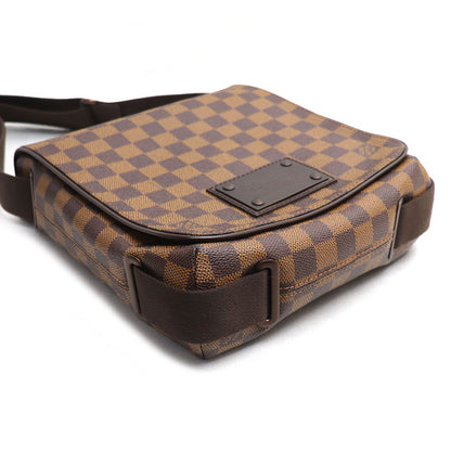 LOUIS VUITTON ルイ・ヴィトン ブルックリンPM ショルダーバッグ ダミエ ブラウン N51210 CA1101 ユニセックス【中古】