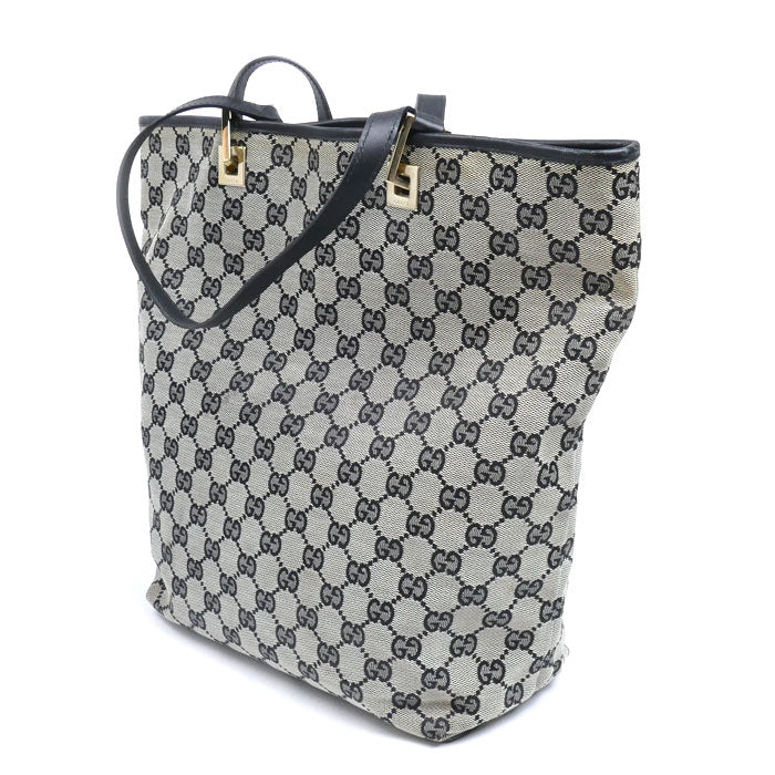 GUCCI グッチ トートバッグ グレー 002.1098 レディース【中古】