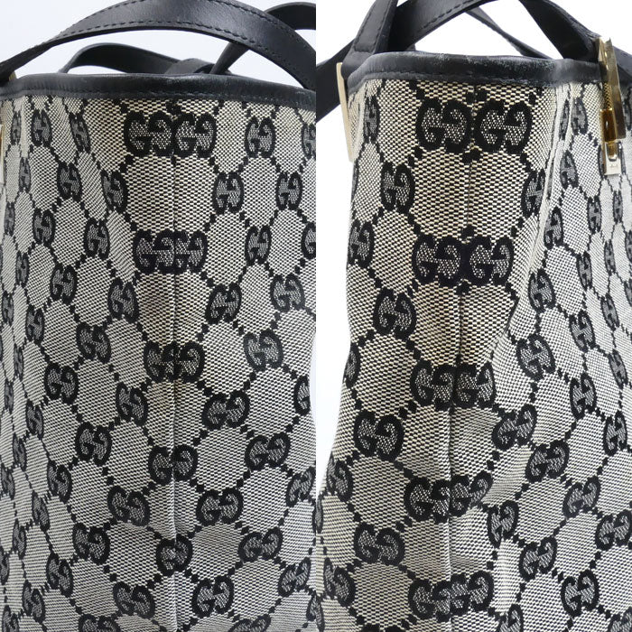 GUCCI グッチ トートバッグ グレー 002.1098 レディース【中古】