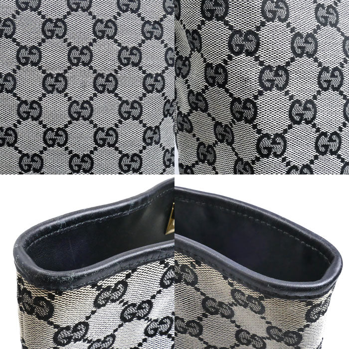 GUCCI グッチ トートバッグ グレー 002.1098 レディース【中古】
