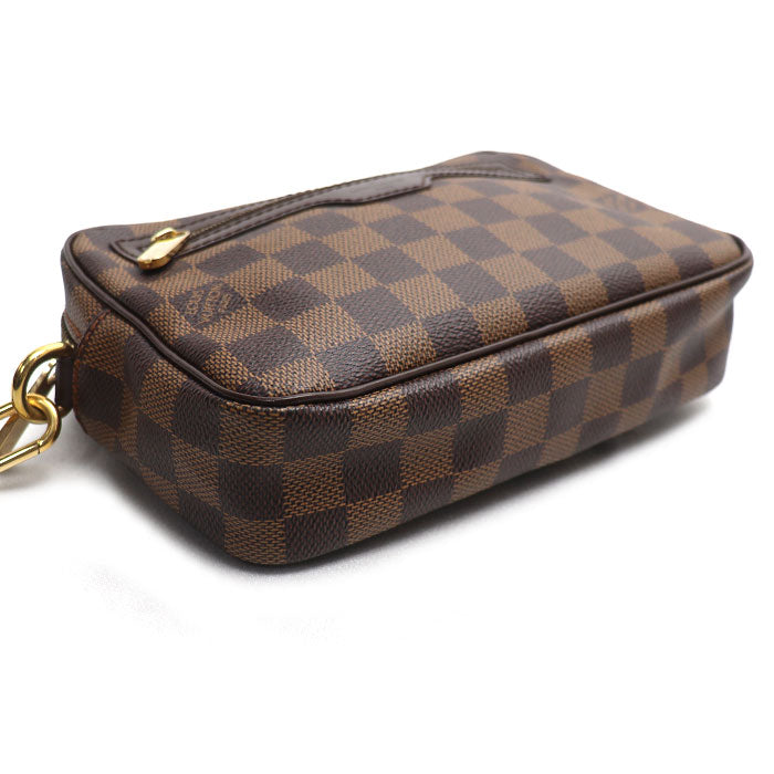 LOUIS VUITTON ルイ・ヴィトン ポシェット ビエ マカオ セカンドバッグ ダミエ ブラウン N61739 TH1077 ユニセックス【中古】