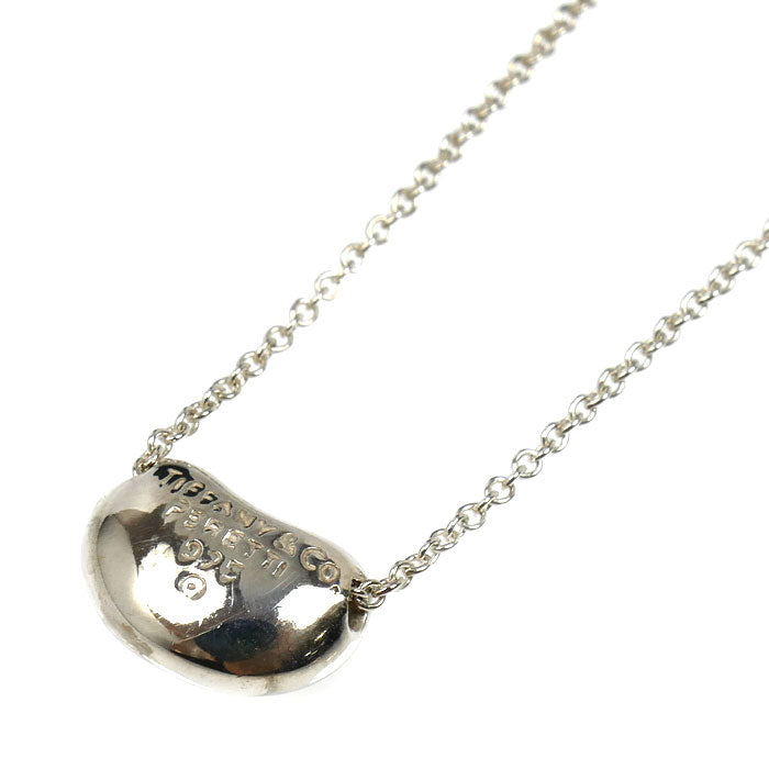 TIFFANY&Co. ティファニー シルバー925 ビーン ネックレス 3.0g レディース【中古】