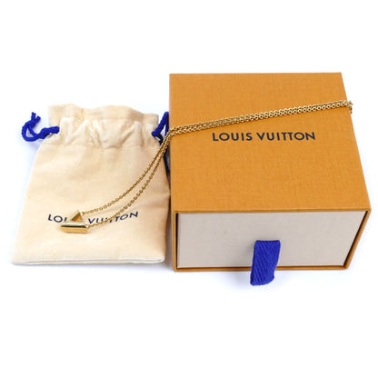 LOUIS VUITTON ルイ・ヴィトン メタル エセンシャル V ネックレス M61083 OB1212 9.7g 41～46cm レディース【中古】