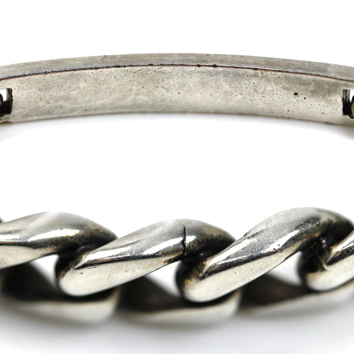 SAINT LAURENT サンローラン メタル ダブルカフ ブレスレット 24.6g ユニセックス【中古】