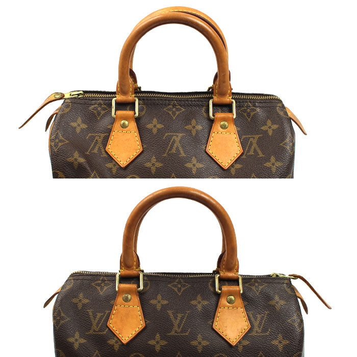 LOUIS VUITTON ルイ・ヴィトン スピーディ25 ハンドバッグ モノグラム ブラウン M41528 SP0062 レディース【中古】