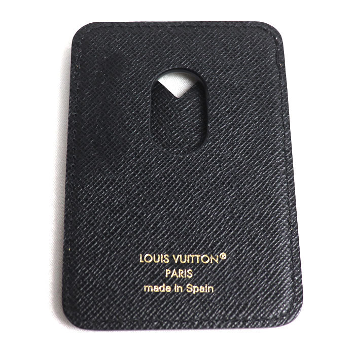 LOUIS VUITTON ルイ・ヴィトン ポルト カルト・マグネット カードケース モノグラム・リバース ブラウン ブラック M25654 BC3215 ユニセックス【中古】