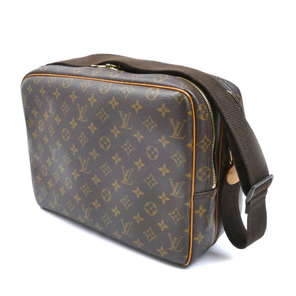 LOUIS VUITTON ルイ・ヴィトン リポーターGM ショルダーバッグ モノグラム ブラウン M45252 SP0988 ユニセックス【中古】