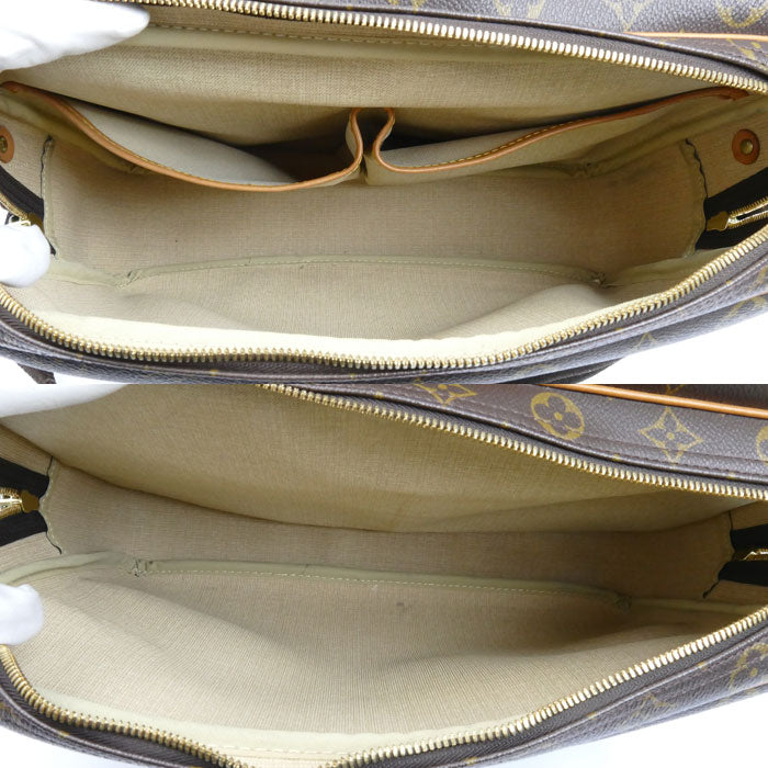 LOUIS VUITTON ルイ・ヴィトン リポーターGM ショルダーバッグ モノグラム ブラウン M45252 SP0988 ユニセックス【中古】