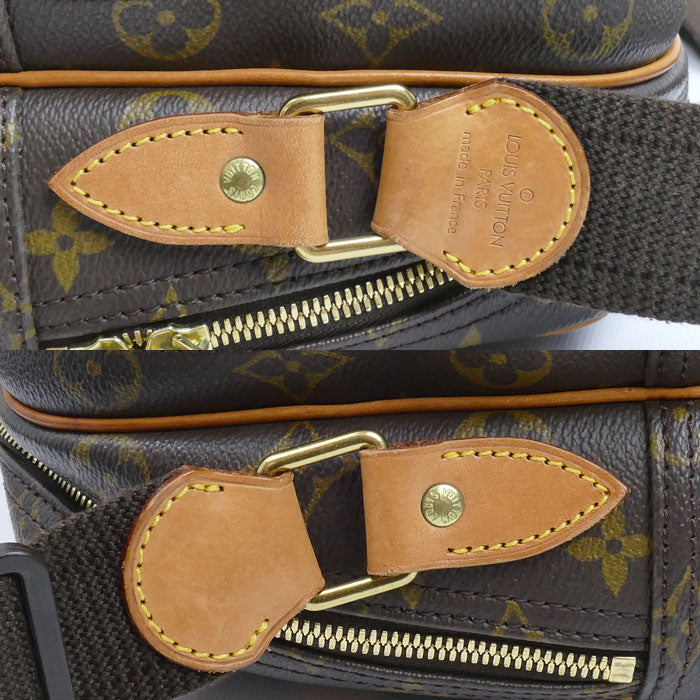 LOUIS VUITTON ルイ・ヴィトン リポーターGM ショルダーバッグ モノグラム ブラウン M45252 SP0988 ユニセックス【中古】