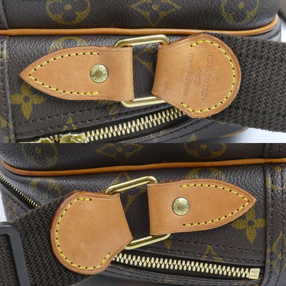 LOUIS VUITTON ルイ・ヴィトン リポーターGM ショルダーバッグ モノグラム ブラウン M45252 SP0988 ユニセックス【中古】