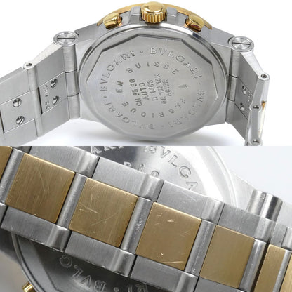 BVLGARI ブルガリ ディアゴノ スポーツ クロノグラフ 腕時計 自動巻き CH35SG メンズ【中古】
