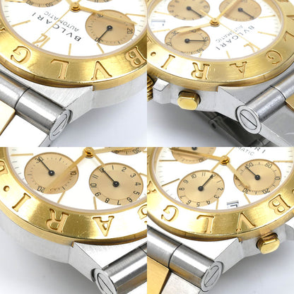 BVLGARI ブルガリ ディアゴノ スポーツ クロノグラフ 腕時計 自動巻き CH35SG メンズ【中古】
