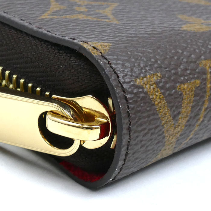 LOUIS VUITTON ルイ・ヴィトン ジッピー・ウォレット 長財布 ラウンドファスナー モノグラム ブラウン M41896 IC レディース【中古】【極美品】