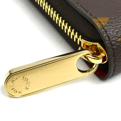 LOUIS VUITTON ルイ・ヴィトン ジッピー・ウォレット 長財布 ラウンドファスナー モノグラム ブラウン M41896 IC レディース【中古】【極美品】