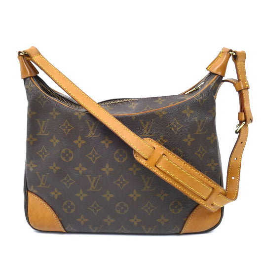 LOUIS VUITTON ルイ・ヴィトン ブローニュ30 ショルダーバッグ モノグラム ブラウン M51265 AS1020 レディース【中古】