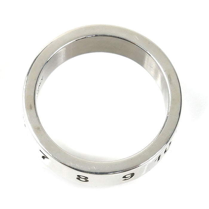 MAISON MARGIELA シルバー925 ナンバリング リング・指輪 SI8UQ0003SV0129951 17号 8.2g メンズ【中古】