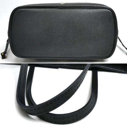 LOUIS VUITTON ルイ・ヴィトン ネヴァーフル MM トートバッグ モノグラム・アンプラント ブラック M58907 IC レディース【中古】【美品】
