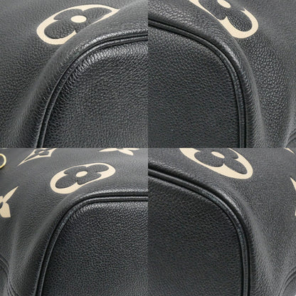 LOUIS VUITTON ルイ・ヴィトン ネヴァーフル MM トートバッグ モノグラム・アンプラント ブラック M58907 IC レディース【中古】【美品】