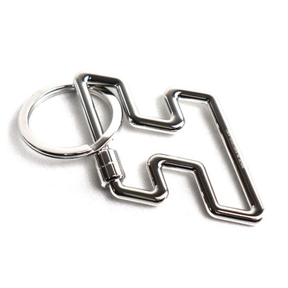 HERMES エルメス H トゥ スピード キーリング シルバー レディース【中古】【美品】
