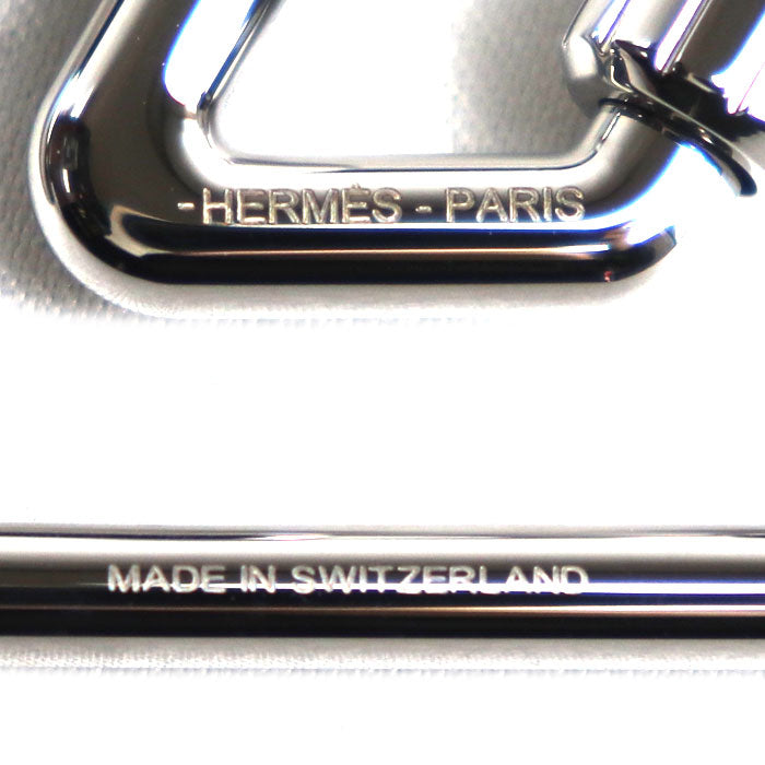 HERMES エルメス H トゥ スピード キーリング シルバー レディース