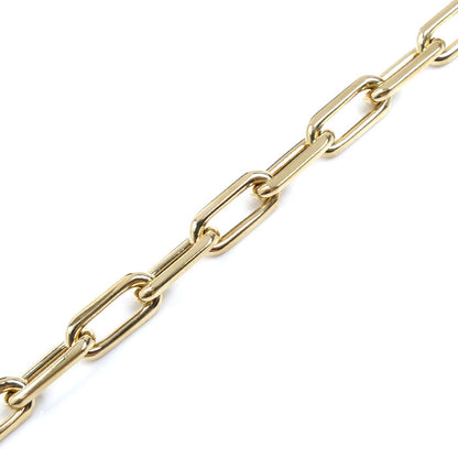 CARTIER カルティエ K18YG イエローゴールド サントス ミディアム ブレスレット 20.0g 20cm ユニセックス【中古】