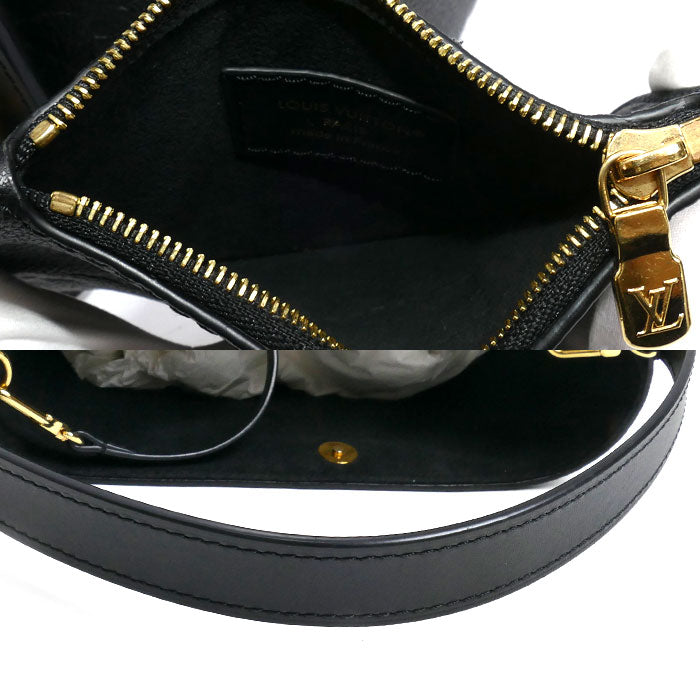 LOUIS VUITTON ルイ・ヴィトン オール・イン BB ハンドバッグ モノグラム・アンプラント ブラック M13480 IC レディース【中古】【美品】