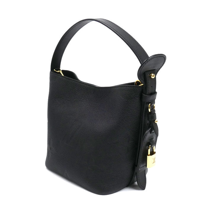 LOUIS VUITTON ルイ・ヴィトン オール・イン BB ハンドバッグ モノグラム・アンプラント ブラック M13480 IC レディース【中古】【美品】