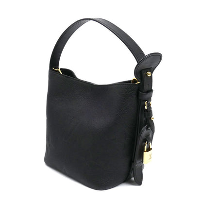 LOUIS VUITTON ルイ・ヴィトン オール・イン BB ハンドバッグ モノグラム・アンプラント ブラック M13480 IC レディース【中古】【美品】