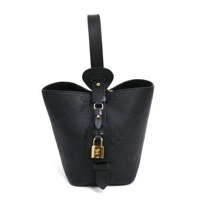 LOUIS VUITTON ルイ・ヴィトン オール・イン BB ハンドバッグ モノグラム・アンプラント ブラック M13480 IC レディース【中古】【美品】