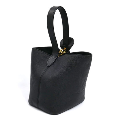 LOUIS VUITTON ルイ・ヴィトン オール・イン BB ハンドバッグ モノグラム・アンプラント ブラック M13480 IC レディース【中古】【美品】