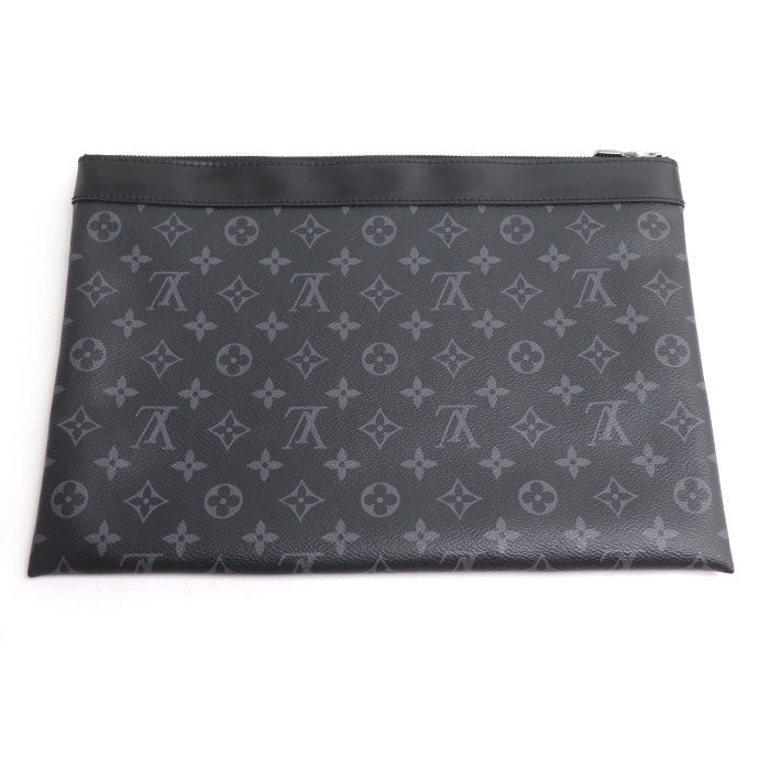 LOUIS VUITTON ルイ・ヴィトン ポシェット ディスカバリー クラッチバッグ モノグラムエクリプス ブラック M62291 TN3199 メンズ【中古】