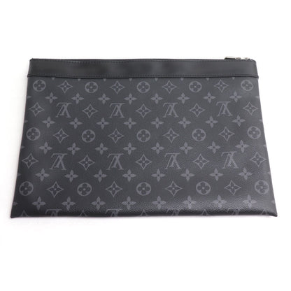 LOUIS VUITTON ルイ・ヴィトン ポシェット ディスカバリー クラッチバッグ モノグラムエクリプス ブラック M62291 TN3199 メンズ【中古】