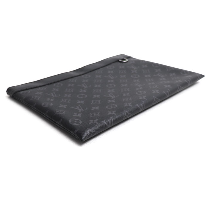 LOUIS VUITTON ルイ・ヴィトン ポシェット ディスカバリー クラッチバッグ モノグラムエクリプス ブラック M62291 TN3199 メンズ【中古】