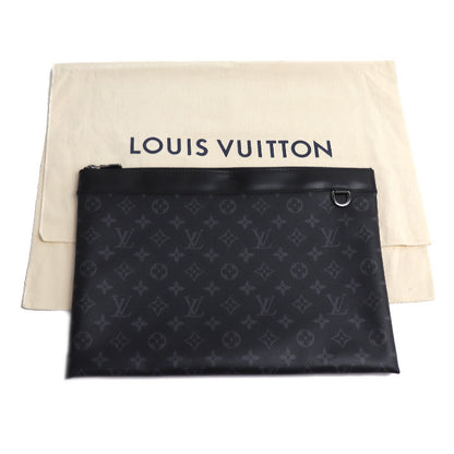 LOUIS VUITTON ルイ・ヴィトン ポシェット ディスカバリー クラッチバッグ モノグラムエクリプス ブラック M62291 TN3199 メンズ【中古】