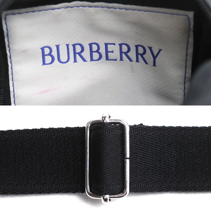 BURBERRY バーバリー オークニー フォン ショルダーバッグ ブラック 81114171 メンズ【中古】