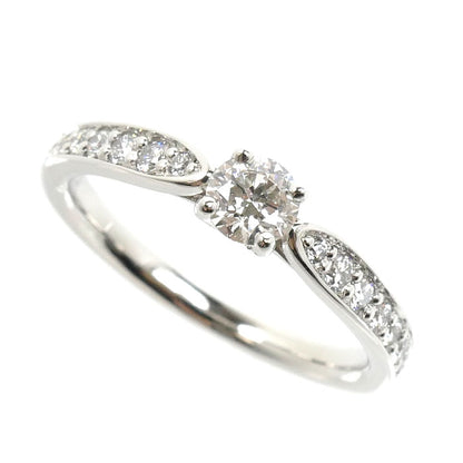 TIFFANY&Co. ティファニー Pt950プラチナ ハーモニー リング・指輪 ダイヤモンド0.23ct 8号 3.4g レディース【中古】【美品】