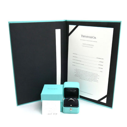 TIFFANY&Co. ティファニー Pt950プラチナ ハーモニー リング・指輪 ダイヤモンド0.23ct 8号 3.4g レディース【中古】【美品】