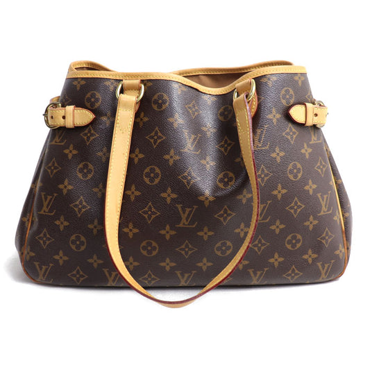 LOUIS VUITTON ルイ・ヴィトン バティニョール オリゾンタル トートバッグ モノグラム ブラウン M51154 SA4028 レディース【中古】